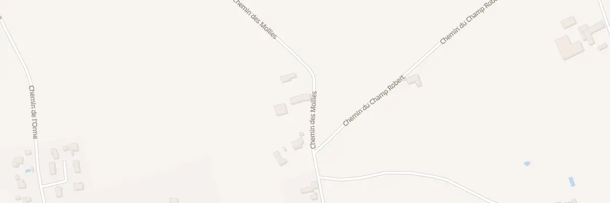 Plan du 299 Che des Mollies à Marcollin