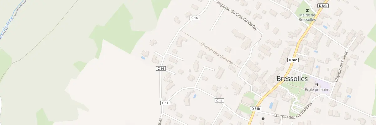 Plan du 44 Imp du Château d’Eau à Bressolles