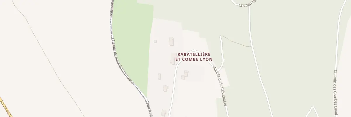 Plan du 662 Mte de la Rabatelliere à Royas