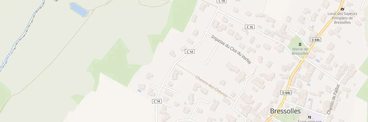 Plan du 124 Lot le Clos de Verfay à Bressolles