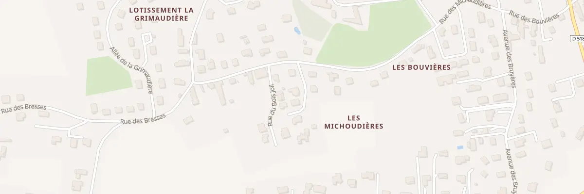 Plan du 32A Rue des Michaudières à Diémoz