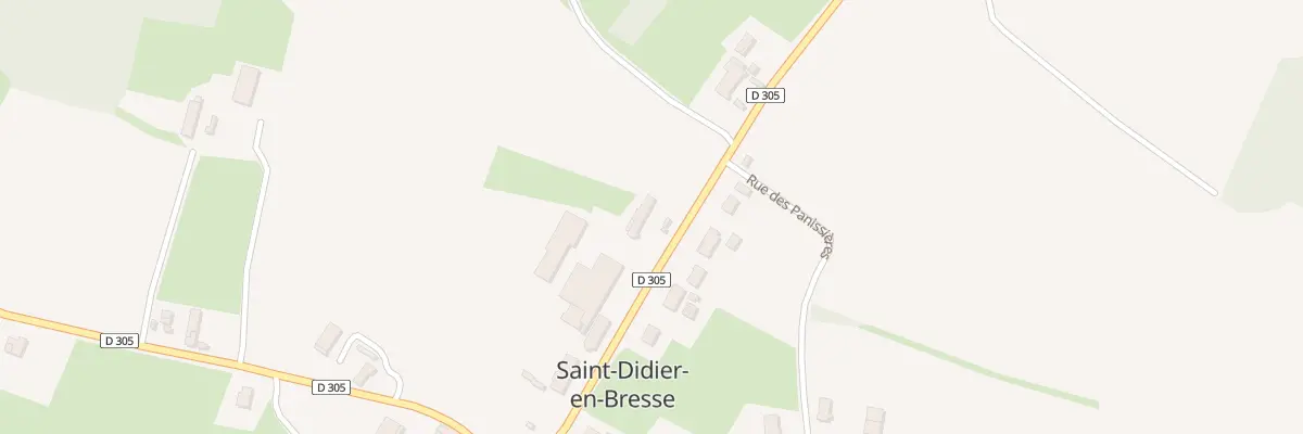 Plan du 5 Rte de Toutenant à Saint-Didier-en-Bresse