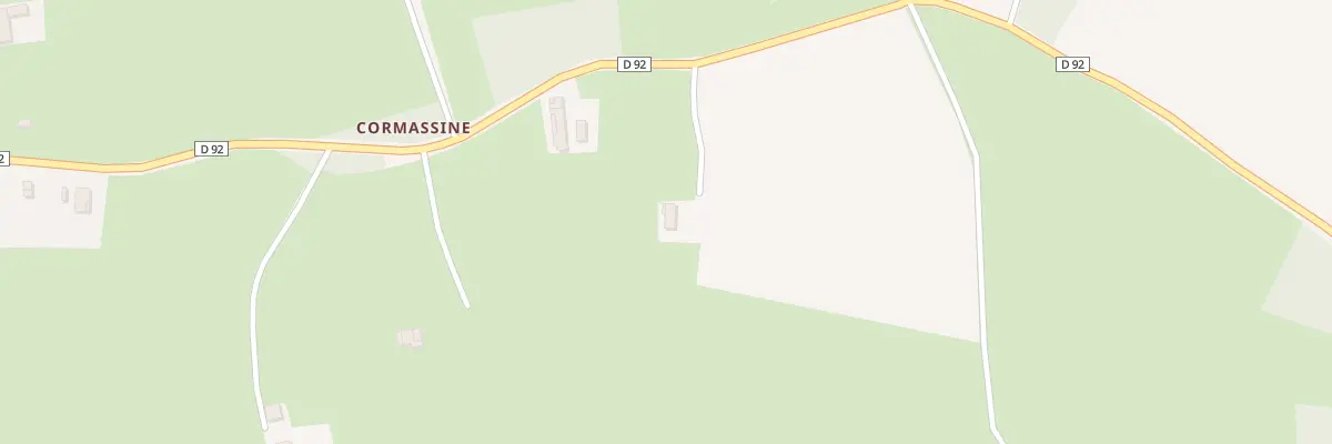 Plan du 598 Rte de Saint Martin à Curtafond