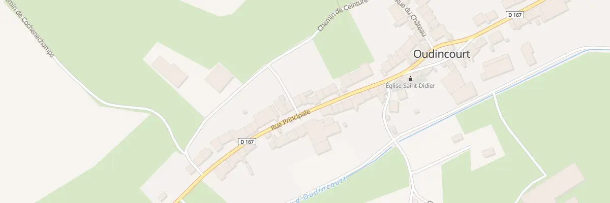 Plan du 56 Rue Principale à Oudincourt