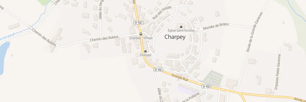 Plan du 310 Rue de la Voute à Charpey