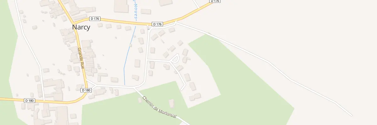 Plan du 11 Rue de la Vigne Mathieu à Narcy