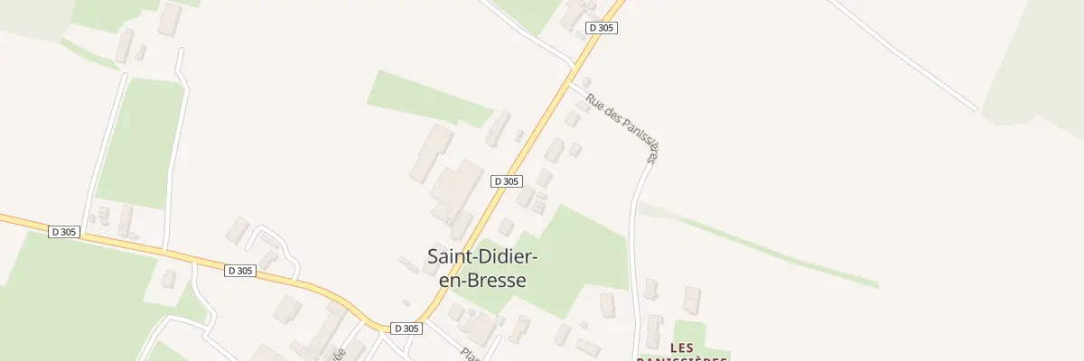 Plan du 12 Rte de Toutenant à Saint-Didier-en-Bresse