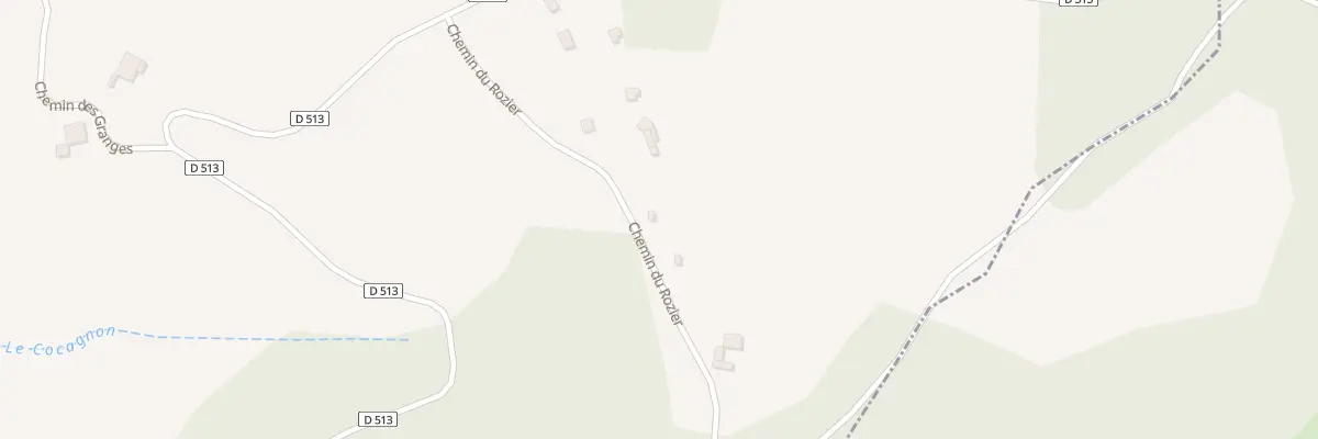 Plan du 215 Che du Rozier à Saint-Christophe-et-le-Laris