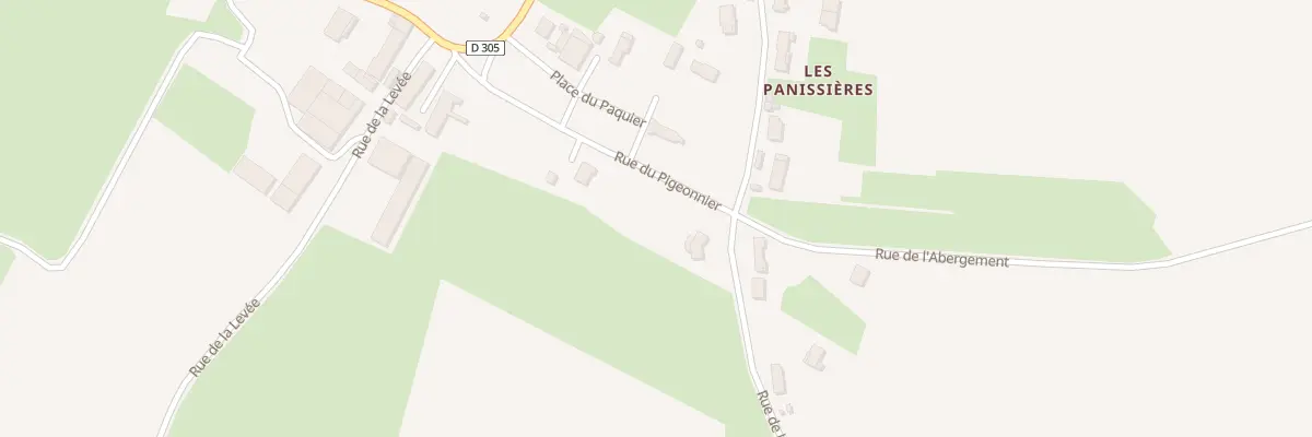 Plan du 14 Rue du Pigeonnier à Saint-Didier-en-Bresse