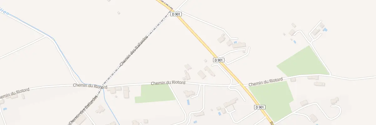 Plan du 758 Che du Riotord à Lagnes