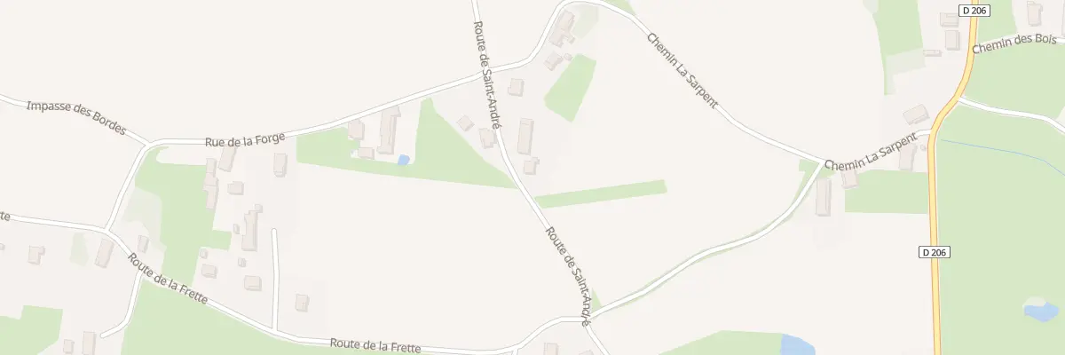 Plan du 12 Rte de Saint-André à Savigny-sur-Seille