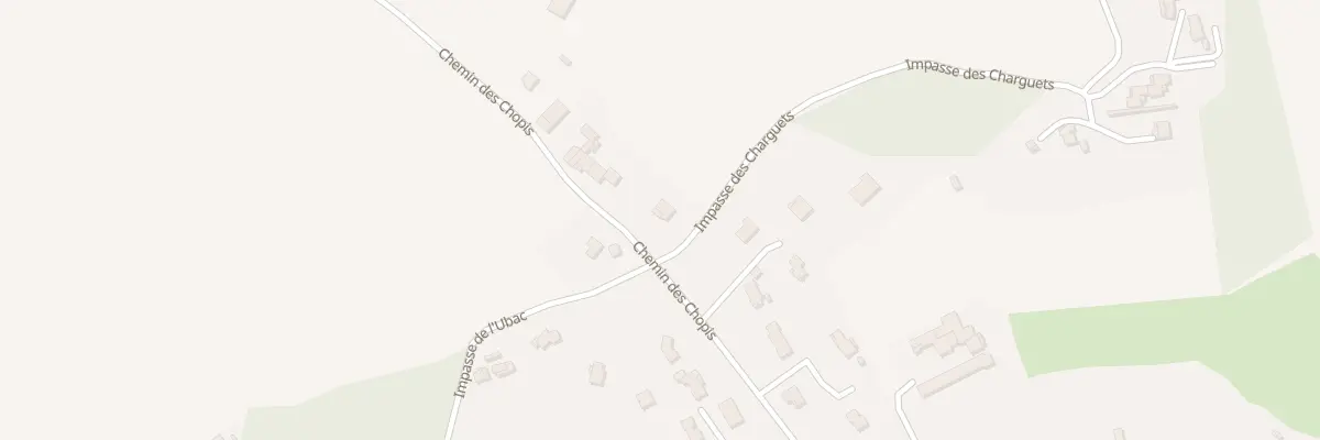 Plan du 430 Che des Chopis à Chatuzange-le-Goubet