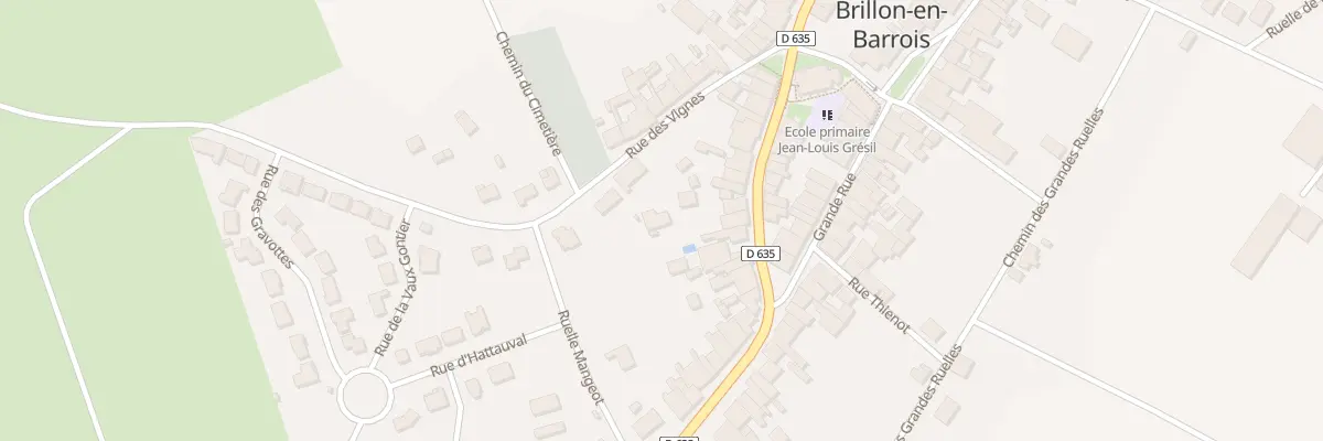Plan du 5B Rue des Vignes à Brillon-en-Barrois