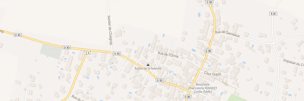Plan du 18 Rue de l’Orme à Marsannay-le-Bois
