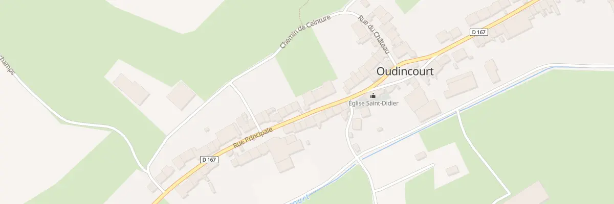 Plan du 46 Rue Principale à Oudincourt