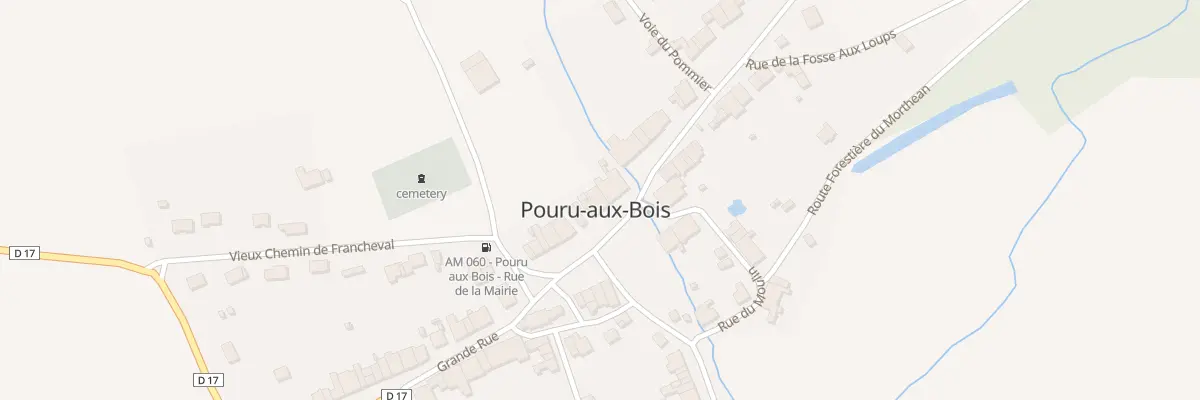 Plan du 17 Pl de la Mairie à Pouru-aux-Bois