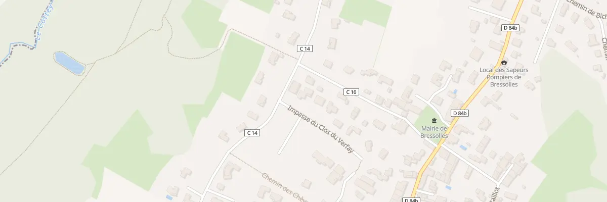 Plan du 29 Imp du Clos du Verfay à Bressolles