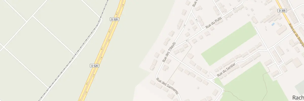 Plan du 46 Rue des Tilleuls à Rachecourt-sur-Marne