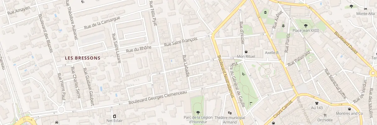 Plan du 76 Rue Seneque à Salon-de-Provence