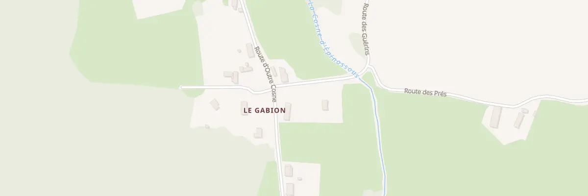 Plan du 8 Rte d’Outre Cosne à Villegaudin