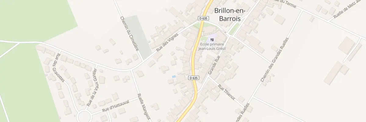 Plan du 37 Rue de Bar le Duc à Brillon-en-Barrois