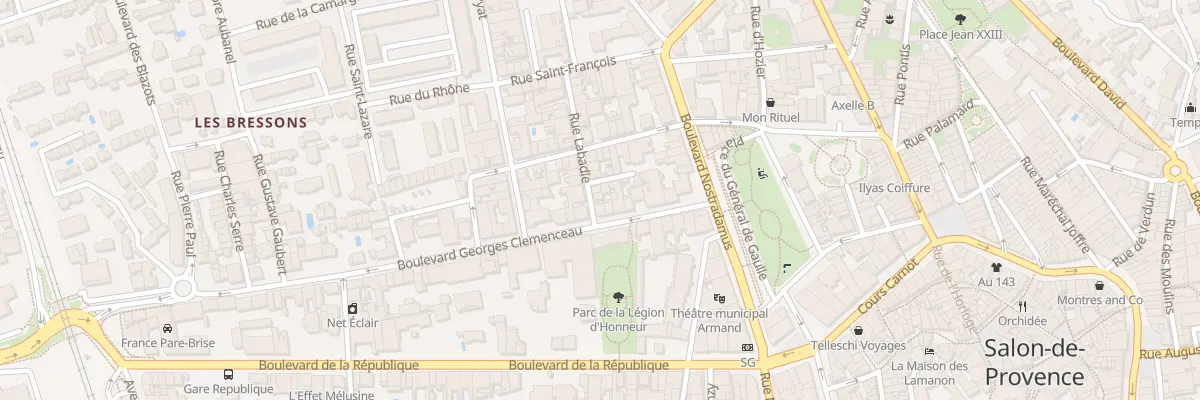 Plan du 18 Rue Labadie à Salon-de-Provence