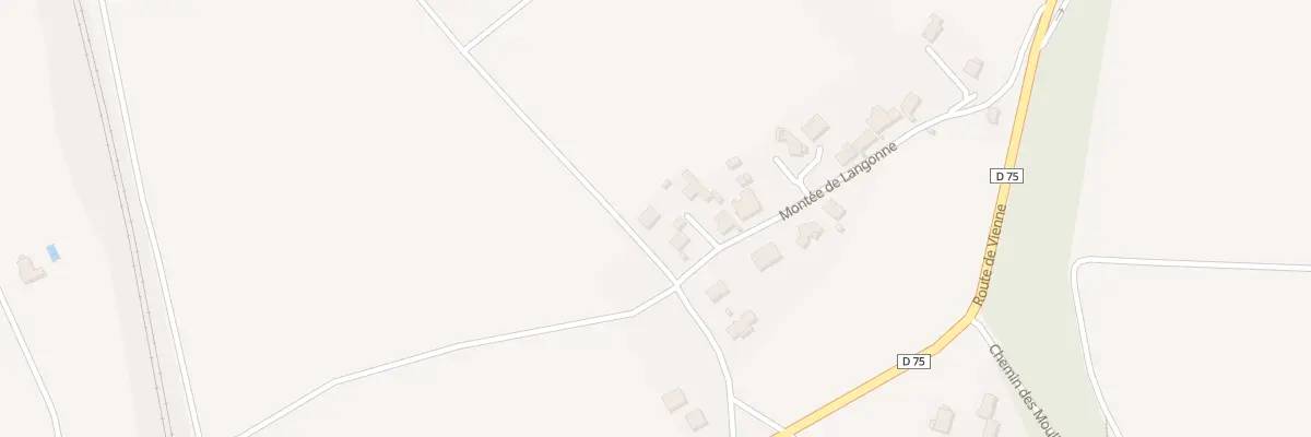 Plan du 336 Mte de Langonne à Saint-Quentin-Fallavier