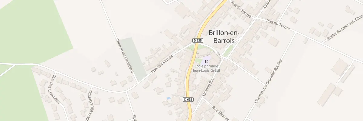 Plan du 43 Rue de Bar le Duc à Brillon-en-Barrois