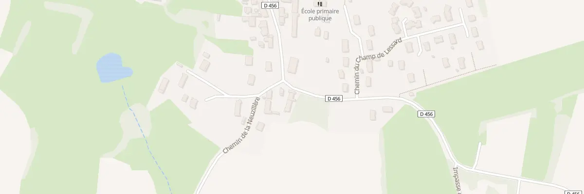 Plan du 2 Rte de Verissey à Lessard-en-Bresse