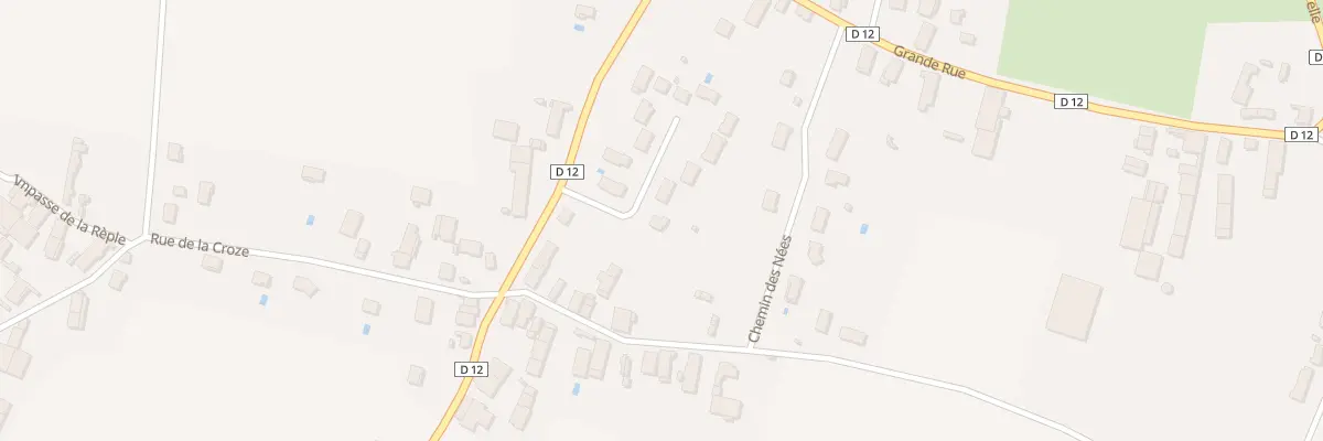 Plan du 2 Imp de la Houblonnière à Chivres
