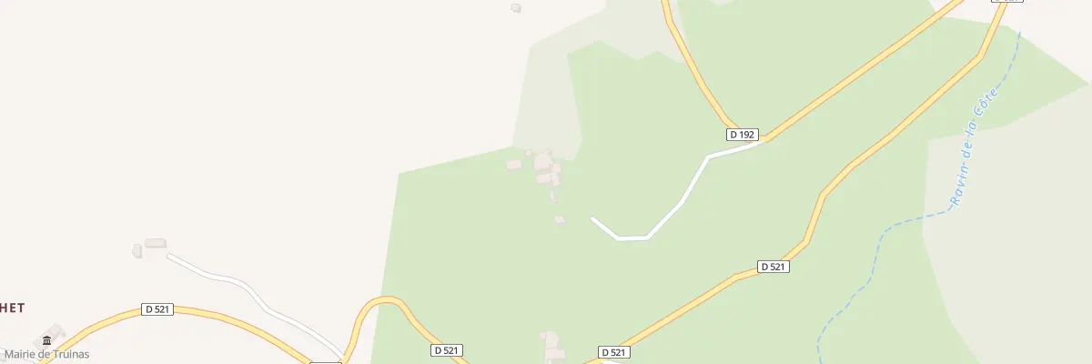 Plan du 5014 Souche à Truinas