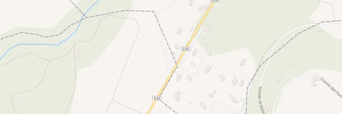 Plan du 225 Rte D 52 à Geyssans