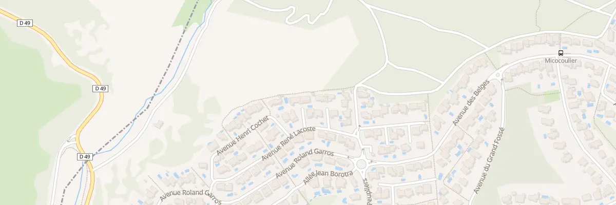 Plan du 12 Av René Lacoste à Sausset-les-Pins