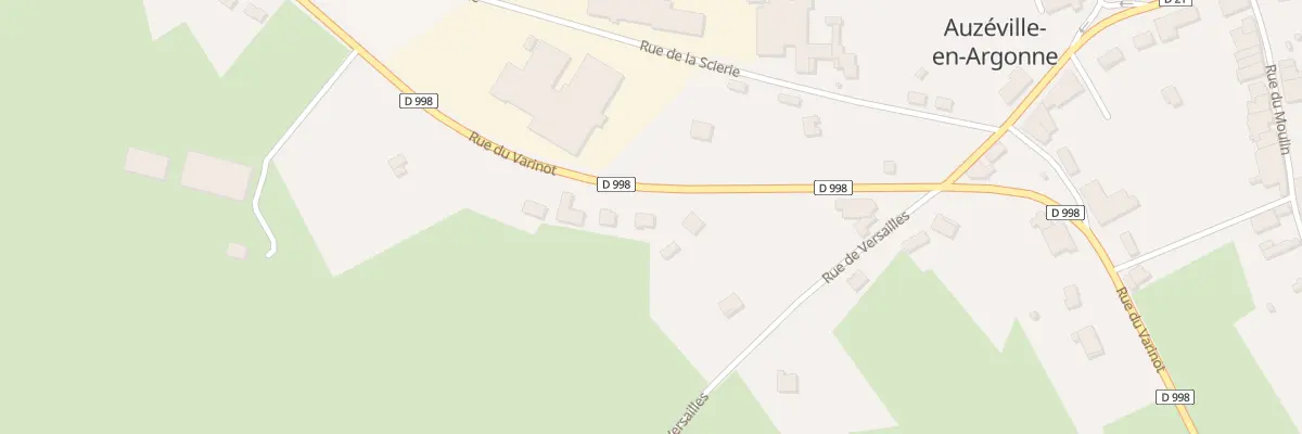 Plan du 26 Rue du Varinot à Clermont-en-Argonne