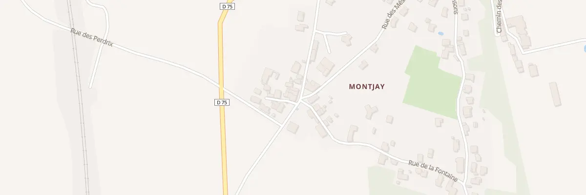 Plan du 551 Montjay à Saint-Quentin-Fallavier