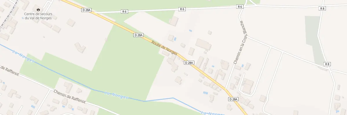 Plan du 21 Rte de Norges à Bretigny