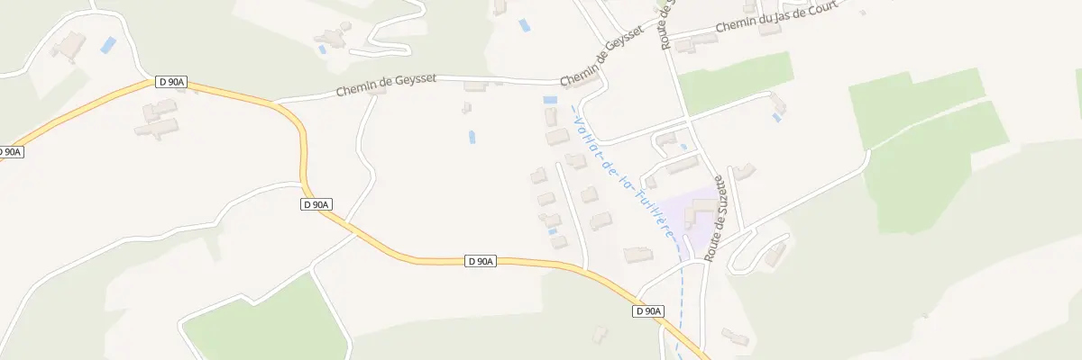 Plan du 134D Rte de La Roque-Alric au Barroux