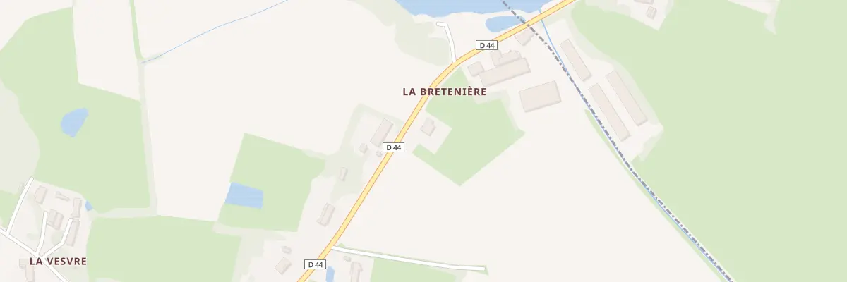 Plan du 2900 Rte de Montret à Saint-Vincent-en-Bresse