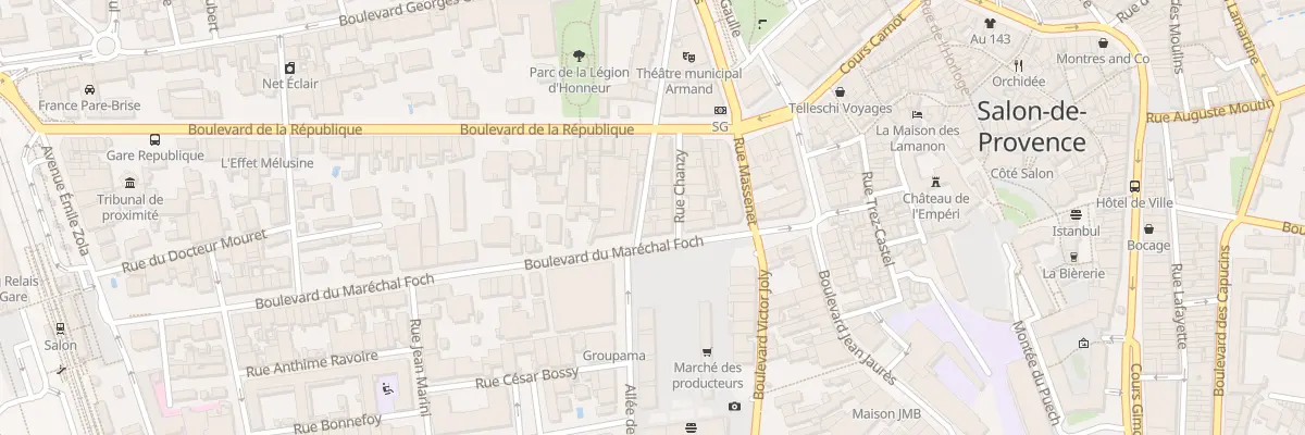 Plan du 63 Rue Gutenberg à Salon-de-Provence