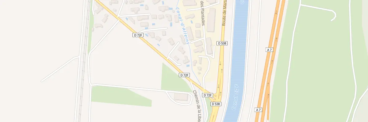 Plan du 5014 La Guerite à Lamanon