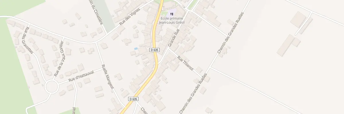 Plan du 10 Gr Grande Rue à Brillon-en-Barrois