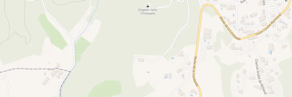 Plan du 6954F La Coste au Barroux