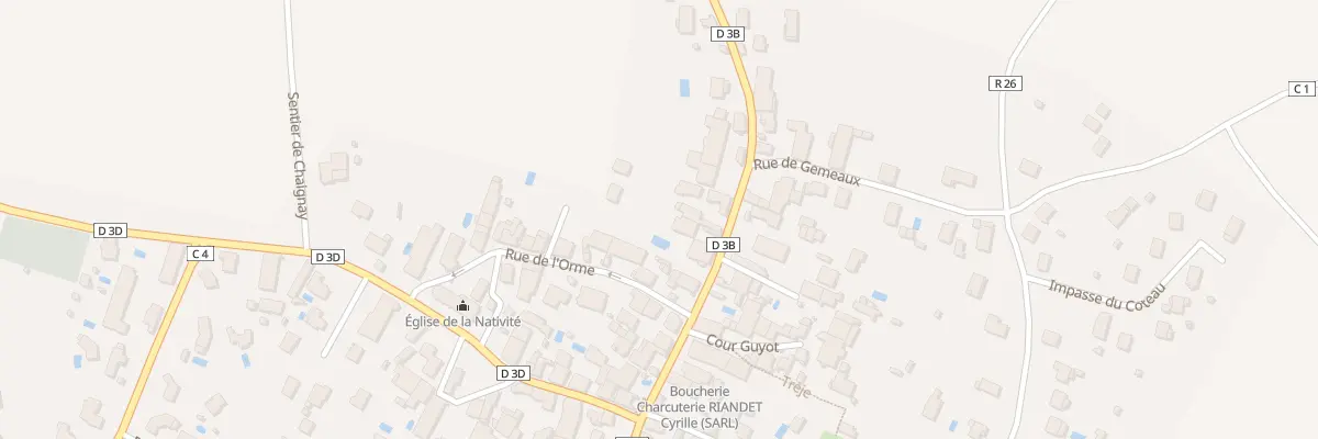 Plan du 5F Rue Basse à Marsannay-le-Bois