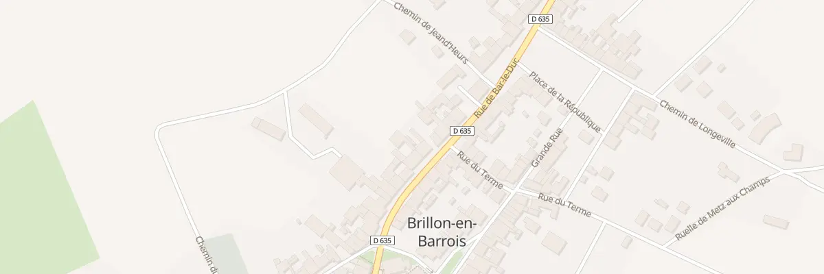 Plan du 63 Rue de Bar le Duc à Brillon-en-Barrois