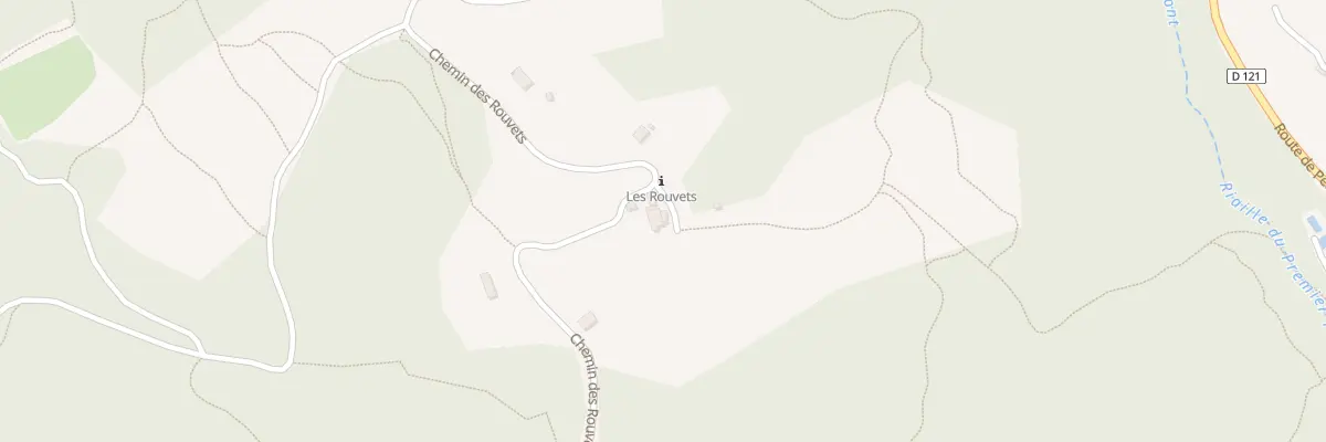 Plan du 767 Che des Rouvets à La Roque-sur-Pernes