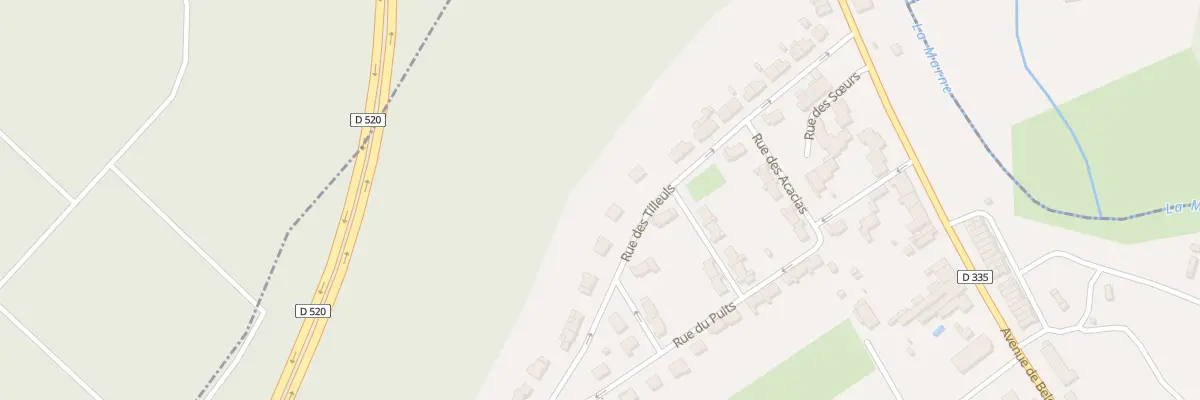 Plan du 30 Rue des Tilleuls à Rachecourt-sur-Marne