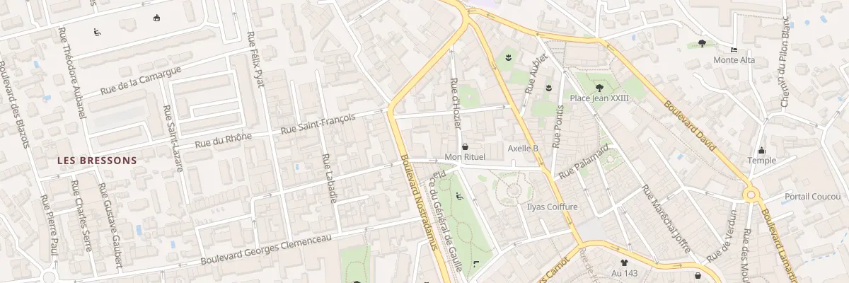 Plan du 32 Rue des Cordeliers à Salon-de-Provence