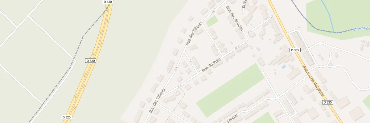 Plan du 3 Rue des Cornouillers à Rachecourt-sur-Marne