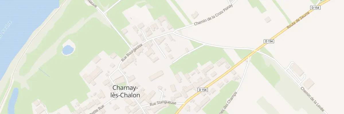Plan du 14 Rue Bourgeoise à Charnay-lès-Chalon