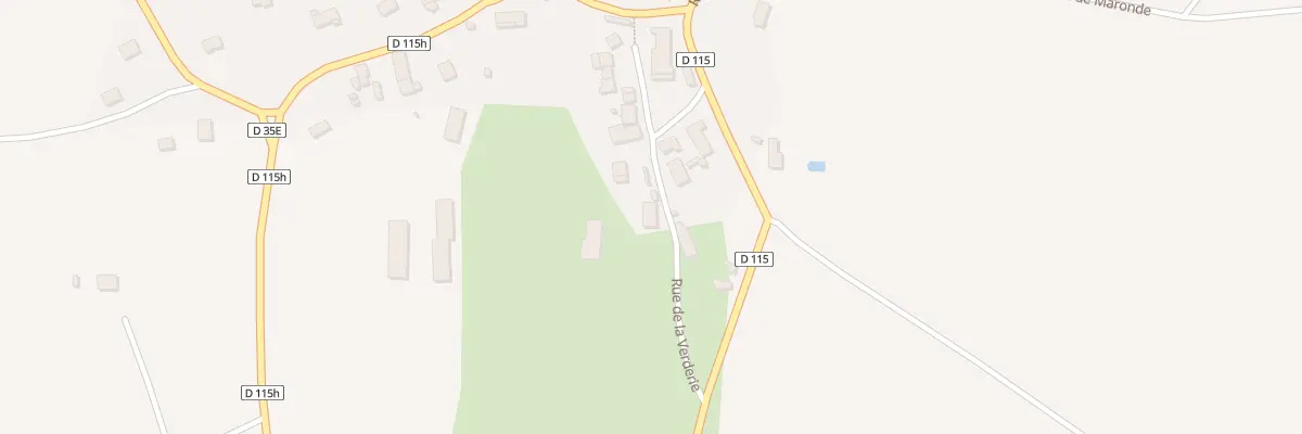Plan du 3 Rue de la Verderie à Labergement-lès-Seurre